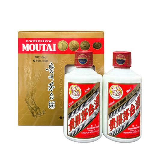 貴州茅台酒(飛天)　50ml×2本 化粧箱入