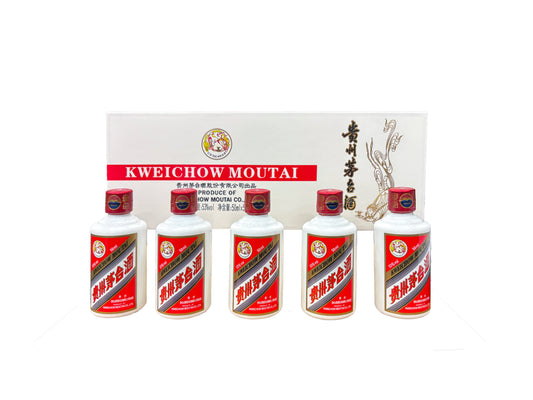 貴州茅台酒(飛天)　50ml×5本 　WHITE化粧箱入